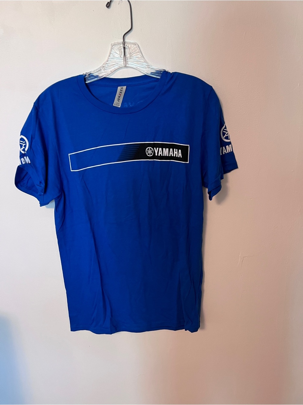 Yamaha Motorsports Classic Blue Logo T-Shirt - Men’s